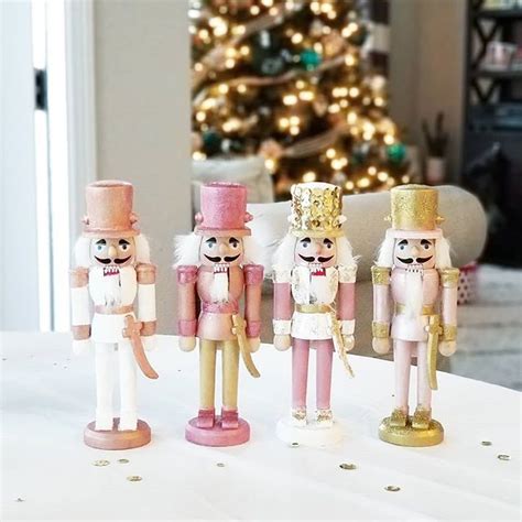 Decorate Paint Nutcrackers These Are From Hobby Lobby