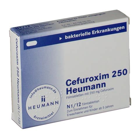 Cefuroxim Heumann St Mit Dem E Rezept Kaufen Shop Apotheke