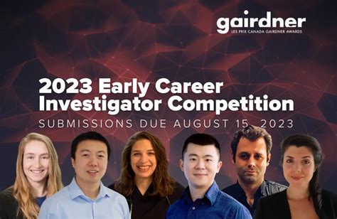 2023 Gairdner Early Career Investigator Competition