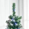 Homcom Sapin De No L Artificiel Lumineux Branches Enneig Es Led