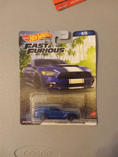 HOT WHEELS PREMIUM Fast And Furious Custom Mustang 2023 F9 The Fast