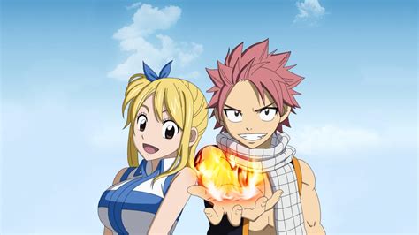 Nalu Hd Wallpaper Lucy And Natsu From Fairy Tail