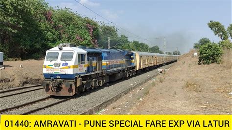 Amravati Pune Special Fare Exp Via Parli Vaijnath Latur With