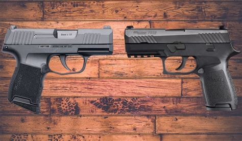 Concealed Carry Comparison Sig Sauer S P Compact Vs The P