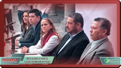 Mega Alianza A Favor De Claudia Sheinbaum En Puebla G3rnoticias