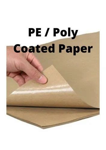 Pe Coated Paper At Best Price In India