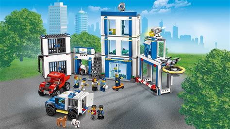 Lego City Posterunek Policji Por Wnywarka Cen Klock W