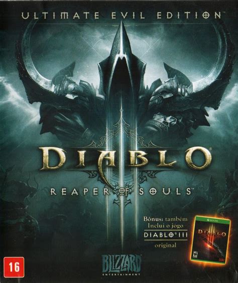 Diablo III Reaper Of Souls Ultimate Evil Edition 2014 Xbox One Box