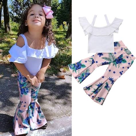 Pin On Brand New Springsummer 2pcs Toddler Girls Clothing Sets Sizes