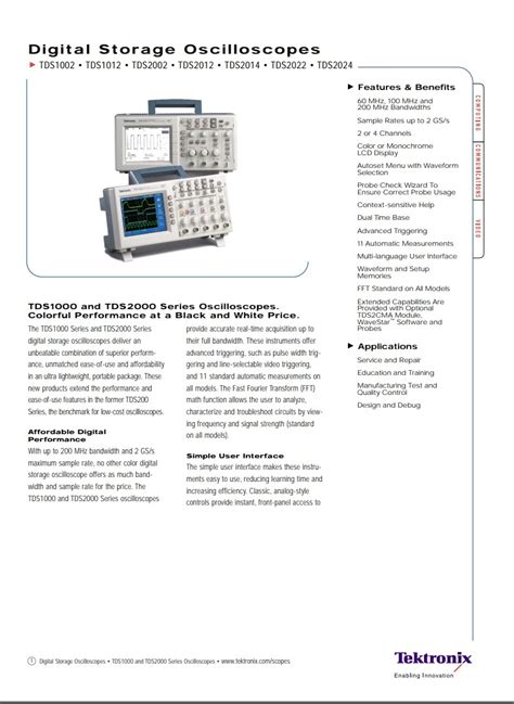 Tektronix Tds N