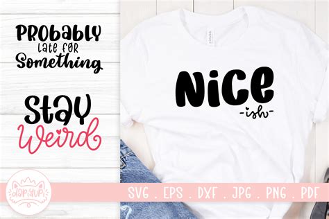 Funny Quotes Svg Cut File By Dapiyupi Thehungryjpeg