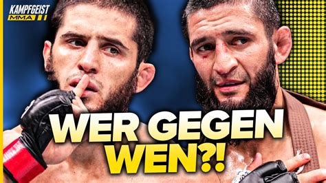 WAS Wird Aus Den GEWINNERN Und VERLIERERN Von UFC 294 Makhachev