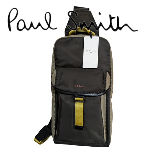 Yahoo オークション 新品 ポールスミス Paul Smith ボディバッグ カ