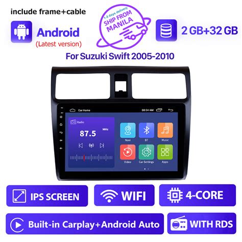 Seicane 10 1inch QLED Touchscreen Android 13 0 Head Unit Car Stereo GPS