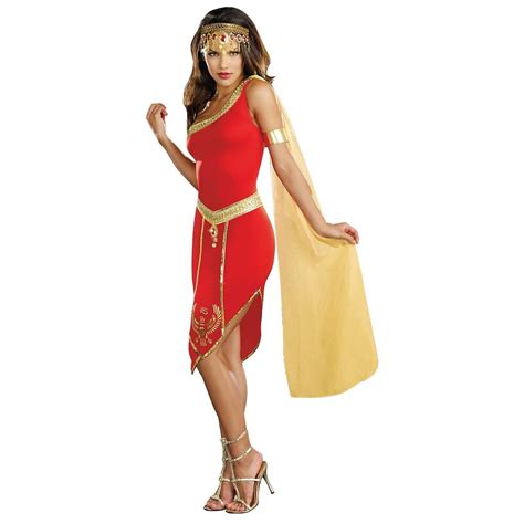 Cleopatra Costume Adult Egyptian Goddess Halloween Fancy Dress Ebay