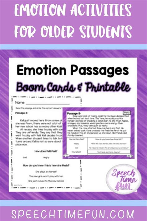 Are you looking to work on emotions using literacy based activities. It ...