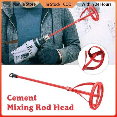 Codzssvg Hexagon Shaft Plaster Mud Mixer Handheld Paint Cement Putty