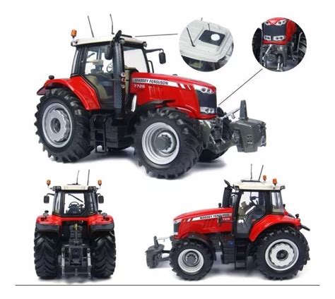 Miniatura Trator Agr Cola Massey Ferguson Escala Mercado Livre