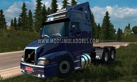 Caminh O Volvo Nh Edit V Para V X Ets Mod Simuladores