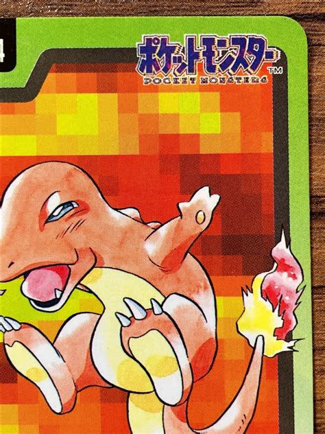 Mavin Pokemon Carddass Card Charmander File No Bandai Pocket