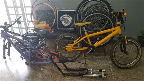 Indivíduo é preso por receptação ao ser flagrado pela PM bicicleta