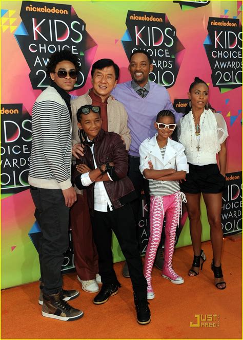 Will Smith & Family -- 2010 Kids' Choice Awards Orange Carpet: Photo ...