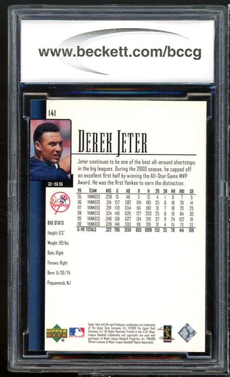 Upper Deck Derek Jeter For Sale Online Ebay