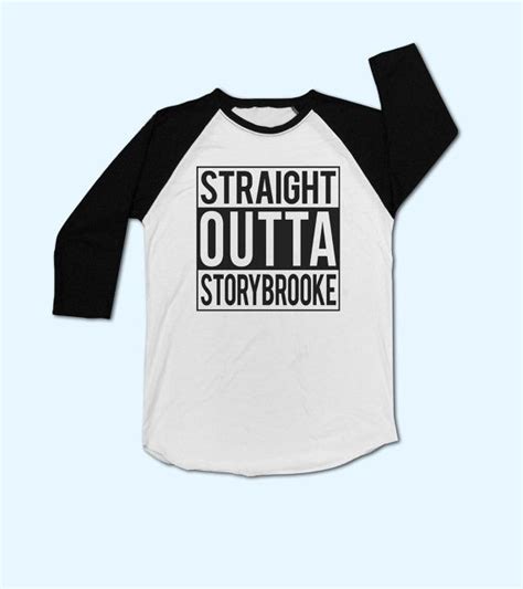 Once Upon A Time Inspired T Shirt Straight Outta Storybrooke