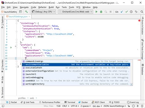 Run And Debug Net Core And Asp Net Core Apps With Launch Profiles