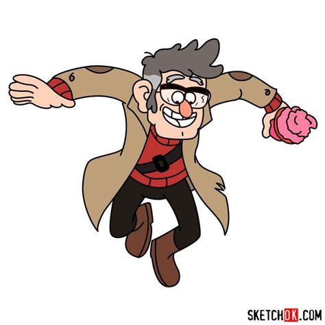 Easy Guide On How To Draw Ford Pines From Gravity Falls Ford Pines