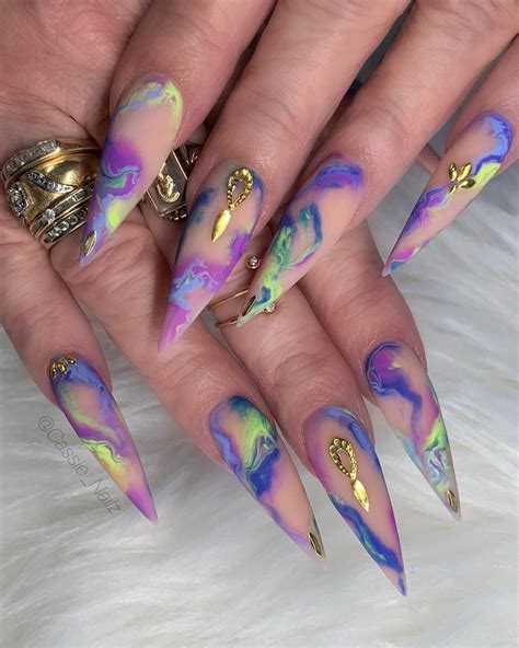 22 Gorgeous Spring Nail Designs To Try In 2022 Hairstylery Stilleto