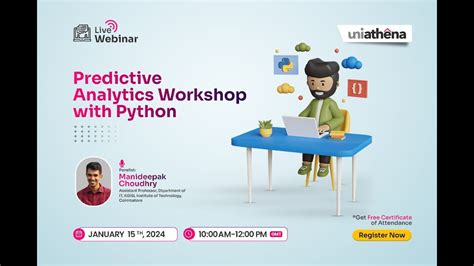 Webinar Predictive Analytics With Python Youtube