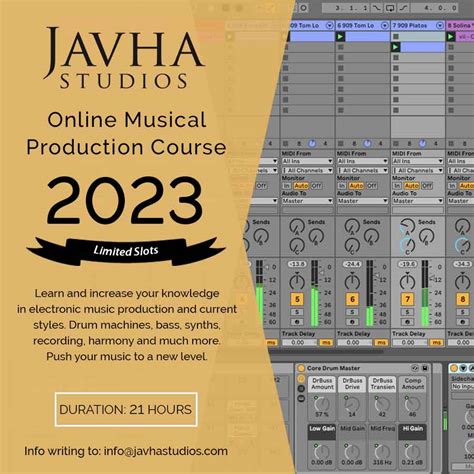 COMPLETE MUSIC PRODUCTION COURSE - Javhastudios