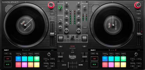 Hercules Djcontrol Inpulse T Dj Controller Zzounds