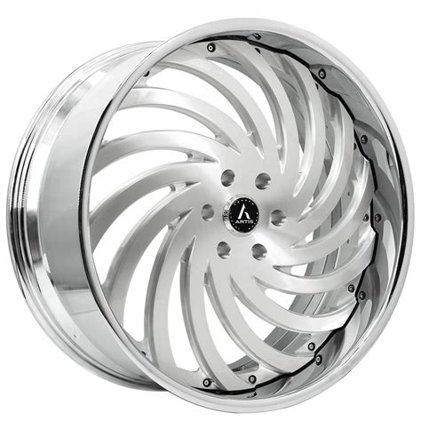 24 Artis Forged Wheels Kurva Brushed Rims Atf119 9