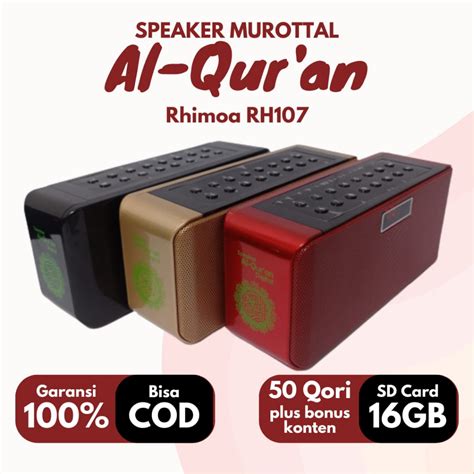 Jual Speaker Murottal Al Quran Terbaru Juz Lengkap Rhimoa Rh