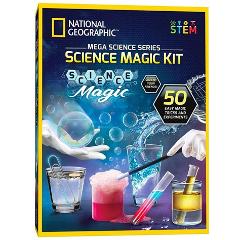 National Geographic Science Magic Kit Perform 20 Unique Science