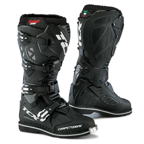 Bottes Cross Tcx Boots Comp Evo Noir Pilote Tout Terrain