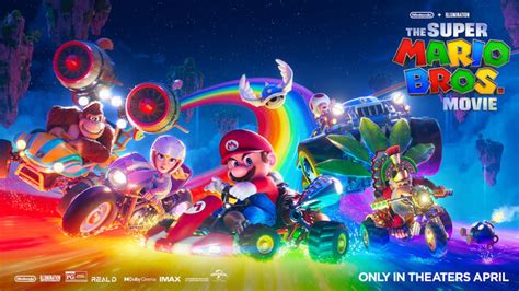 Super Mario Bros Movie Rainbow Road poster | SYFY WIRE