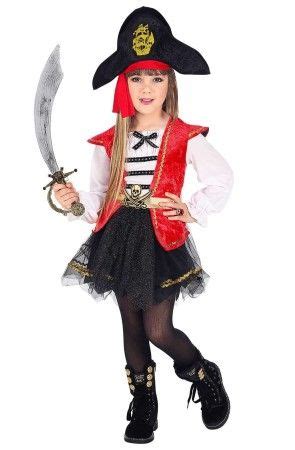 Disfraz de Capitana Pirata niña Tutu Pirate Theme Party Trends