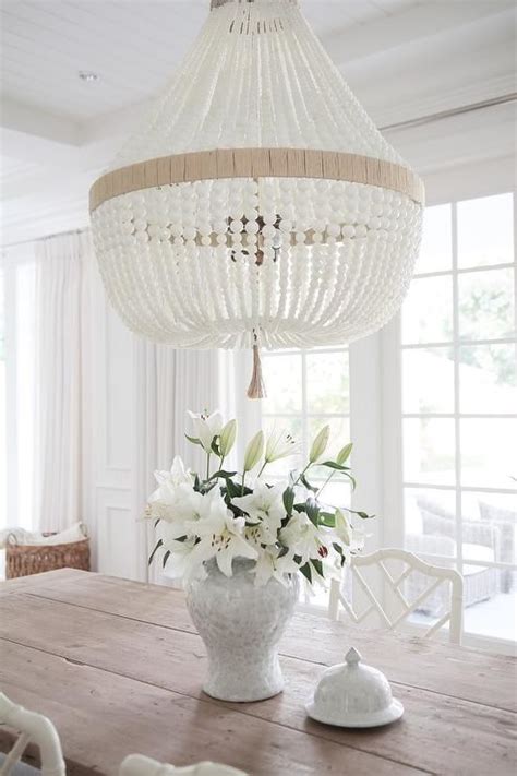 Traditional Dining Room Benjamin Moore Simply White Beach House