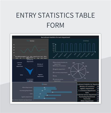 Free Entry Statistics Table Form Templates For Google Sheets And