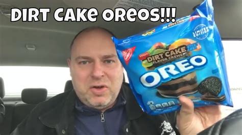 NEW Dirt Cake Oreos Limited Edition Taste Test Review YouTube