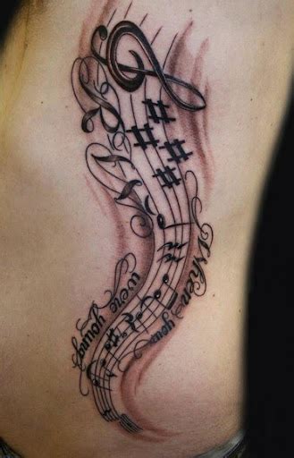 50 Cool Music Tattoo Designs and Ideas