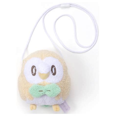 Plush Pouch Rowlet Pok Mon Pok Peace Meccha Japan