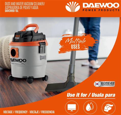 Mydiyhomedepot Daewoo Vacuum Cleaner 15l 20l 30l 40l Wet And Dry