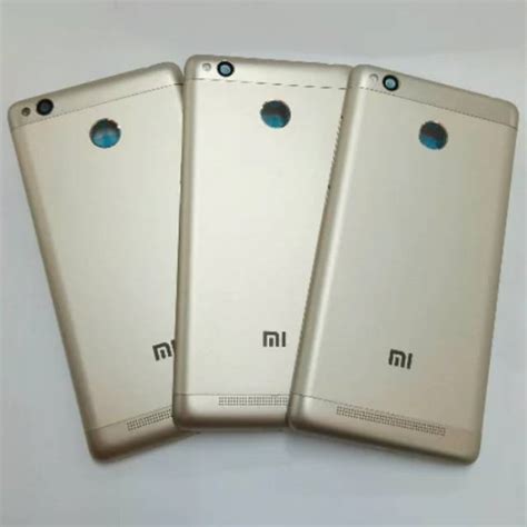 Jual BACKDOOR BACKCOVER TUTUP BELAKANG XIAOMI REDMI 3S ORIGINAL