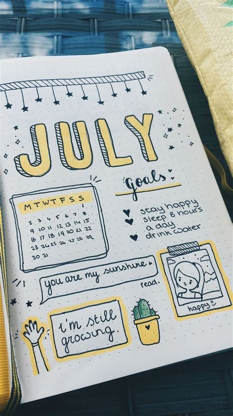 Simple Bullet Journal Ideas