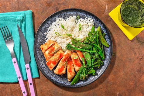 Sticky Bang Bang Style Chicken Recipe Hellofresh