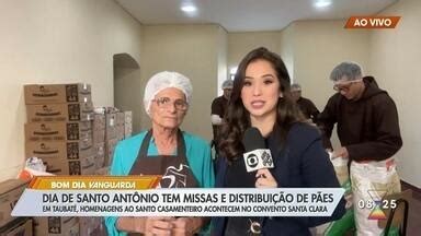 Bom Dia Vanguarda Homenagens ao Dia de Santo Antônio levam fieis à